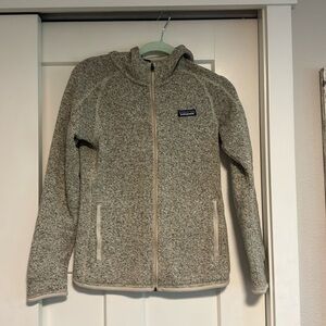 W's Better Sweater® Full-Zip Hoody small Beige